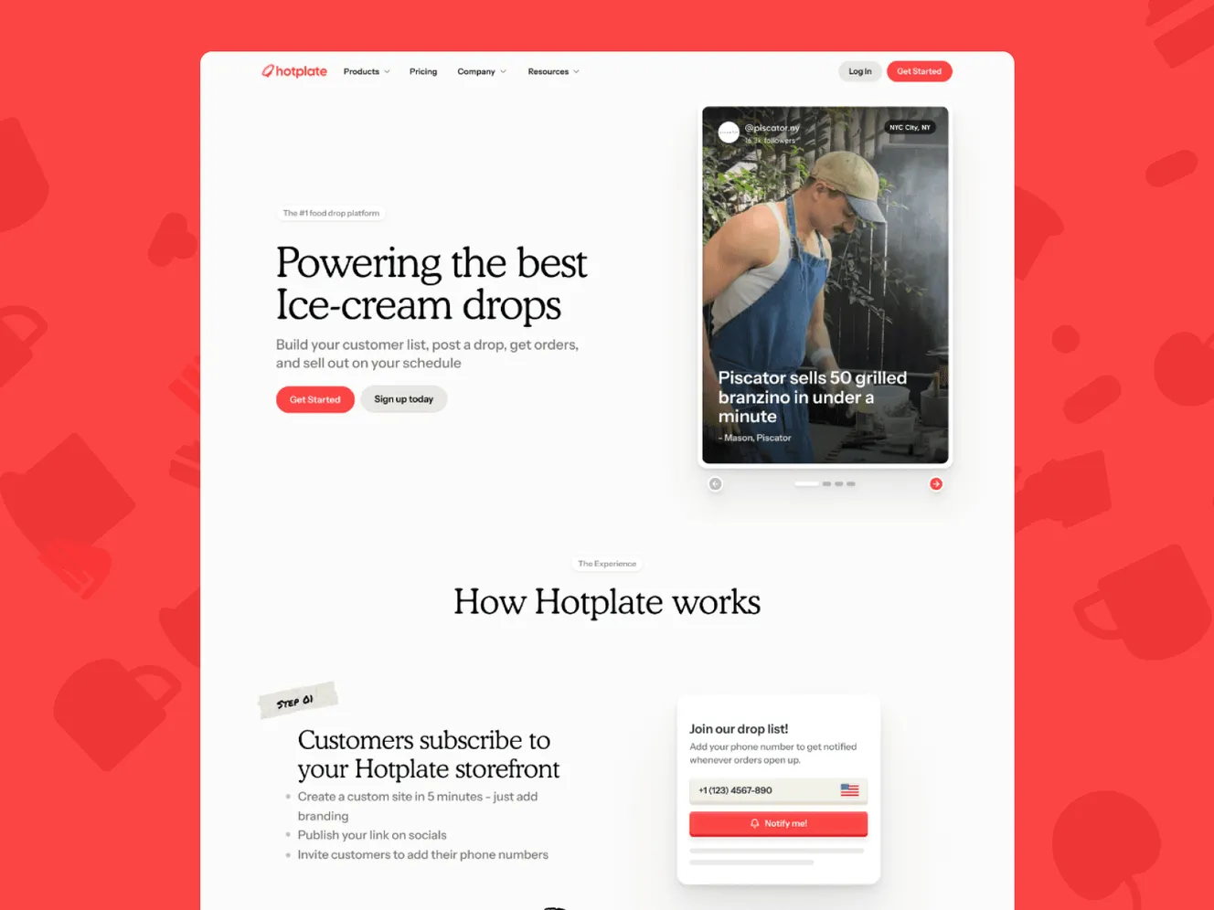 Hotplate website