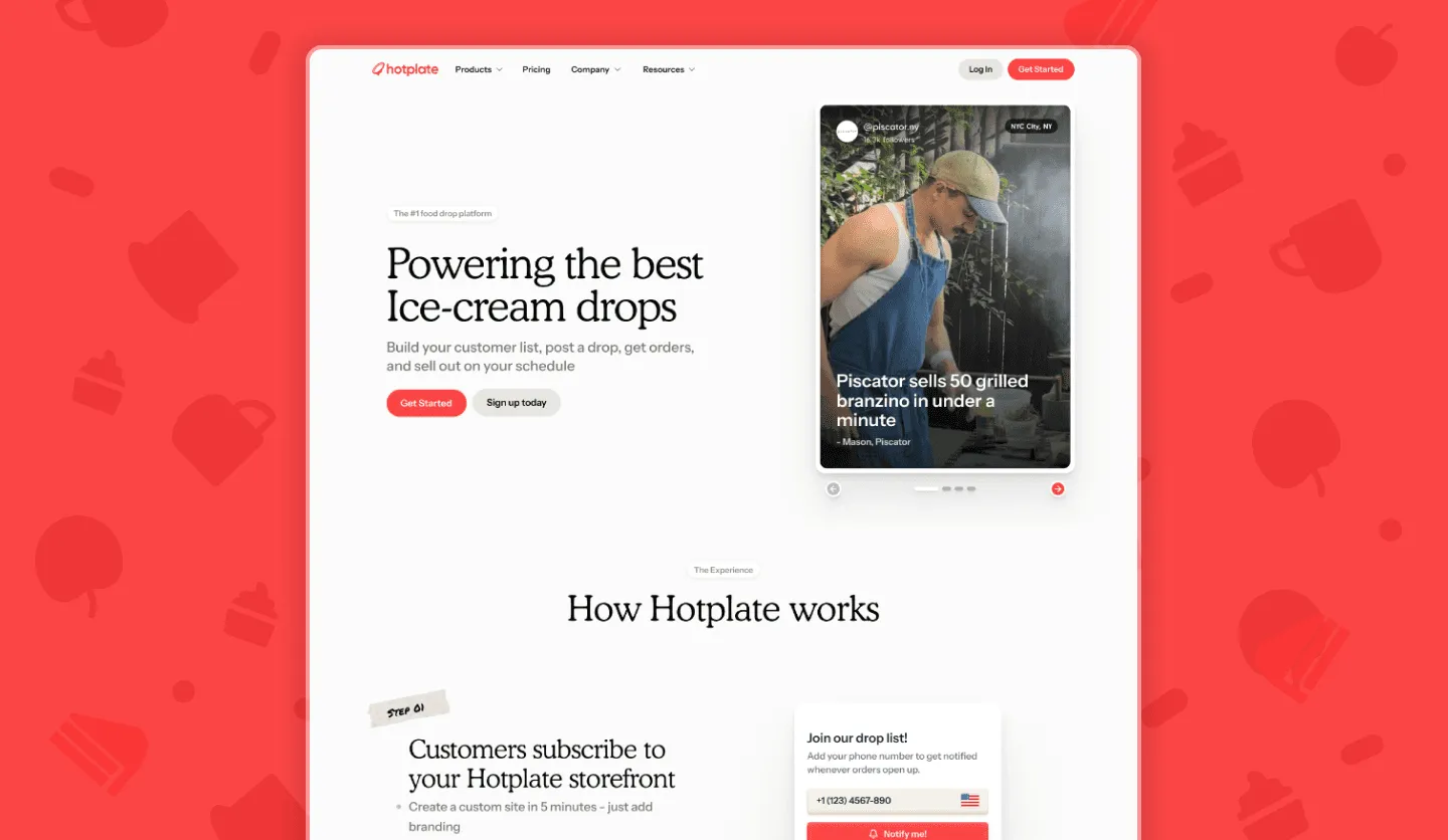 Designing clarity into a new food business model — so the website sells without over-explaining